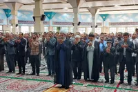 تصاویر/ برگزاری نماز پرِفضیلت عید سعید قربان در خراسان‌شمالی