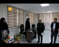 فیلم/ بازدید سردار آزادی از خبرگزاری دفاع مقدس
