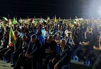 فیلم/ تجمع حماسی مردم روستای صفر در بخش جایزان امیدیه