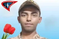 پیکر شهید «مهدی اسلامی»، قهرمان جوجیتسو کرمان، در زادگاهش تشییع و خاکسپاری شد