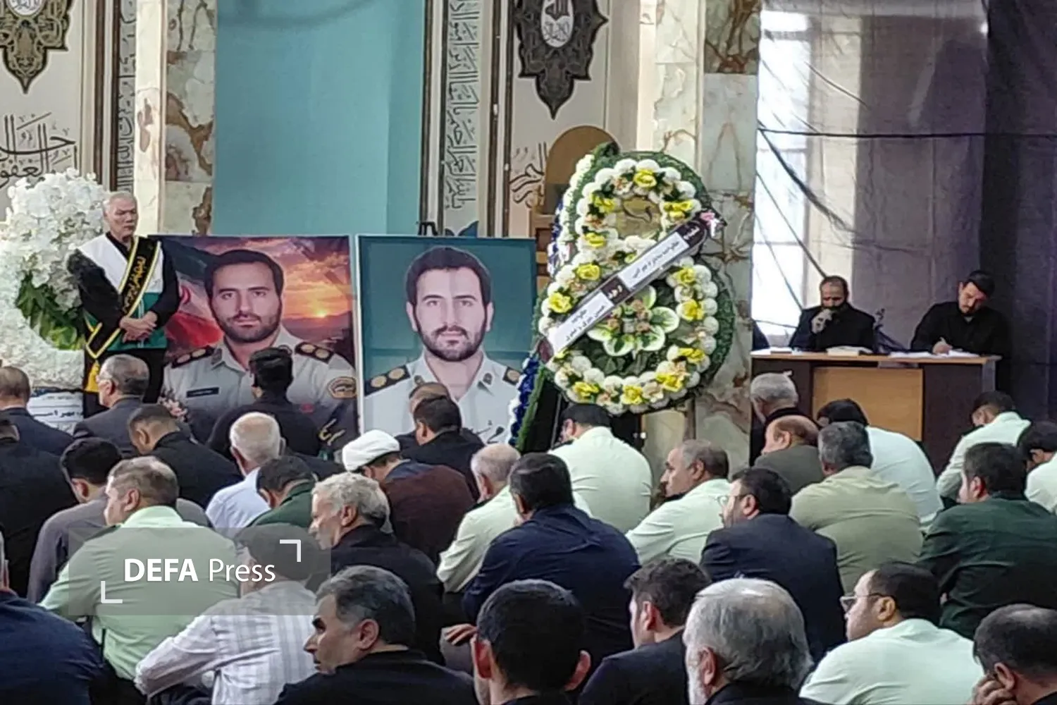 تصاویر/ مراسم بزرگداشت شهید سرهنگ «مجید بهرامی»