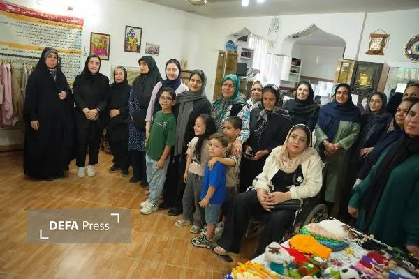 افتتاح نمایشگاه اقتصاد مقاومتی در روستای اسرم+ تصاویر