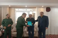 دیدار سردار بهاریان با خانواده شهید «محمدجواد محمدی»+ تصاویر