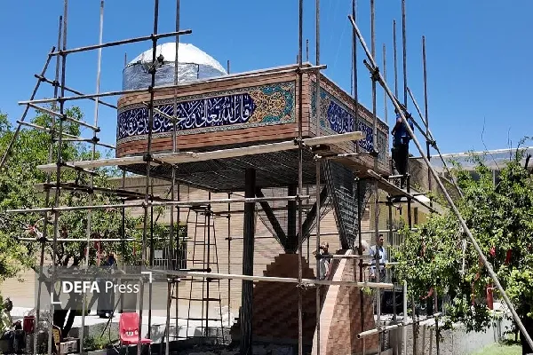بازدید از المان شهید گمنام در دانشگاه فرهنگیان یاسوج