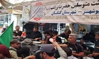 خدمات‌ دهی گسترده موکب کنگانی در پیاده روی اربعین