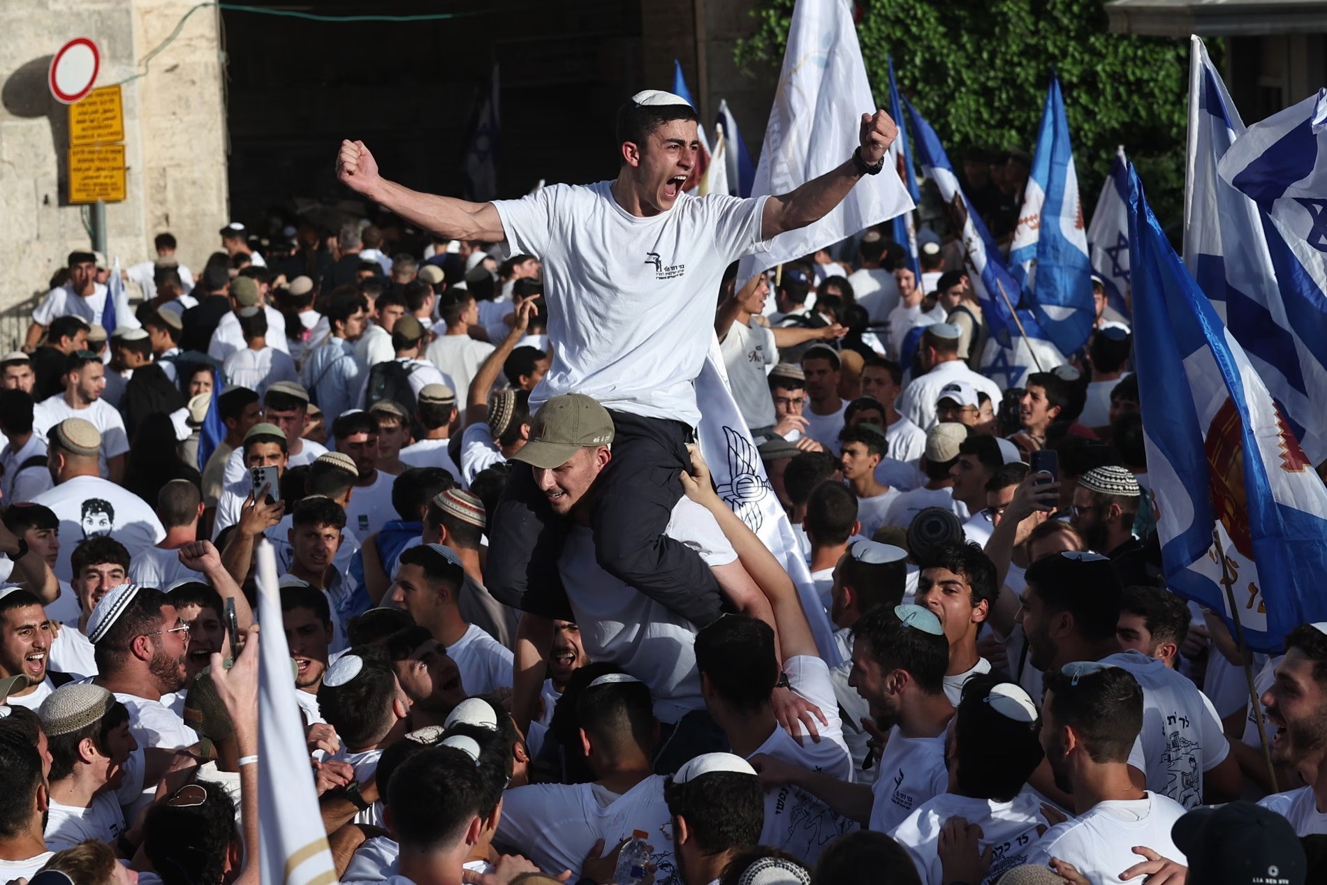 Government-Sponsored Jewish Extremists March in Jerusalem with Slogans of “Death to Arabs”