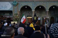 مراسم تشییع پیکرهای ۳۰۰ شهید گمنام در سراسر کشور برگزار شد+ تصاویر