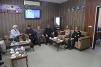 تأکید سردار باقری‌نژاد بر ساماندهی شهدای گمنام و مقابله با تهاجم فرهنگی در میانه