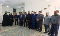 دیدار مسئولان کوهدشت با خانواده شهید فیروز اخویان