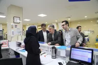بازدید معاون درمان وزیر بهداشت از مجتمع آموزشی‌درمانی پیامبر اعظم(ص) بندرعباس