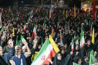 تصاویر/ چهل‌وچهارمین شب آیین‌های مردمی مقاومت در کرمان برگزار شد