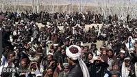 افغانستان میں امریکی فوج کے خلاف مظاہرہ