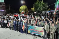 فیلم/ نودمین قرار شبانه در شهرستان رزن