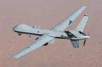 MQ9 Drone Destroyed in Hormozgan Sky