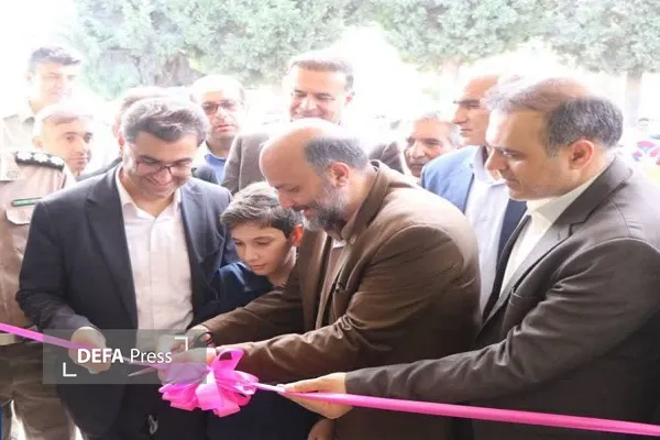 افتتاح دبستان ۴ کلاسه فردوسی روستای خورشید