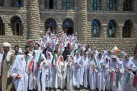 جشن پرواز به یاد فرشته‌های آسمانی مدرسه میناب در اورامان کردستان برگزار شد