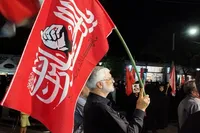 تصاویر/ صد و سی و پنجمین قرار مردم خراسان شمالی در خونخواهی رهبر شهید انقلاب