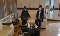 مدیران کل حفظ آثار و نشر ارزش‌های دفاع مقدس و راهداری و حمل و نقل جاده‌ای زنجان دیدار کردند