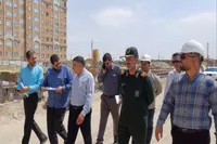بازدید سردار امامی از شهرک شهید سلیمانی اراک