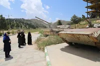 تصاویر/ بازدید دانشجویان از موزه دفاع مقدس و مقاومت خراسان شمالی