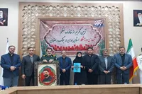 برگزاری آیین تکریم از خانواده‌های شهدای ورزشکار استان همدان در جنگ رمضان + تصاویر
