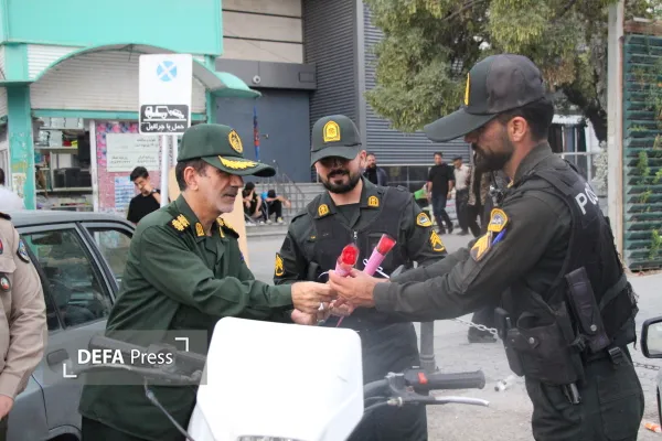 دیدار نیروی انتظامی