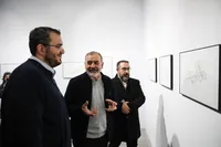 نمایشگاه ۵۰ کارتونِ‌ متفکرانه در نقد انحرافات و طبقه فرادست+ عکس