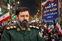 پیام سرهنگ مهدی‌پور به مناسبت ۲۰۰ شب حماسه حضور مردم در میدان