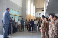 تصاویر / بازدید فرمانده پشتیبانی قرارگاه قدس سپاه جنوب شرق کشور از موزه انقلاب و دفاع مقدس و مقاومت سیستان و بلوچستان