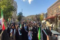 فیلم/ همایش دختران جانفدا شهرستان بدره