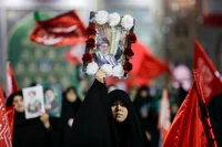 تصاویر/ آئین بزرگداشت رهبر شهید انقلاب اسلامی در حرم مطهر رضوی