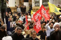 تصاویر/ بزرگداشت رهبر شهید انقلاب از سوی نهادهای بین المللی در قم