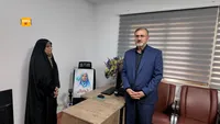 فیلم/ حضور سلیمانی در خبرگزاری دفاع مقدس به‌مناسبت سالگرد شهادت فرشته باقری