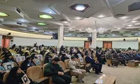 افتتاحیه هفتمین همایش اخت الرضا با حضور جمعی از  خواهران شهدای استان سیستان و بلوچستان در استان قم