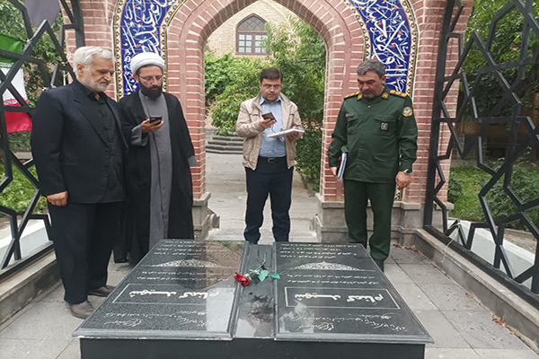 جلسه برنامه‌ریزی و تصمیم‌گیری برای تکمیل یادمان شهید گمنام واقع در محوطه حوزه علمیه خواهران اردبیل و همچنین آماده‌سازی محل تدفین شهید گمنام در بوستان مصلای اردبیل، در اداره‌کل حوزه علمیه استان برگزار شد