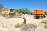 پیشرفت محسوس پاکسازی نخلستان موزه دفاع مقدس و مقاومت در خوزستان