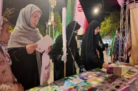 برپایی نمایشگاه کتاب دفاع مقدس و مقاومت در تجمعات مردمی خراسان شمالی+ تصاویر