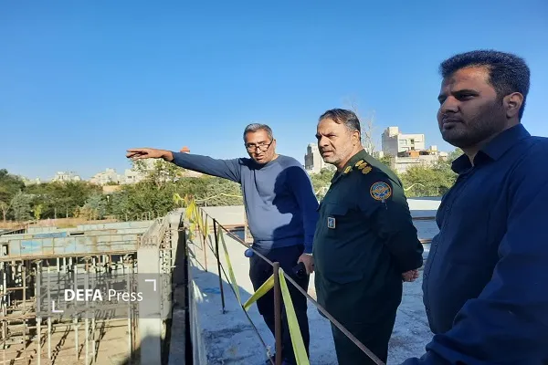 تداوم پیشرفت عملیات عمرانی پروژه موزه دفاع مقدس و مقاومت خراسان رضوی