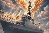 بازگشت پیکر ۸۴ شهید قهرمان ناو دنا