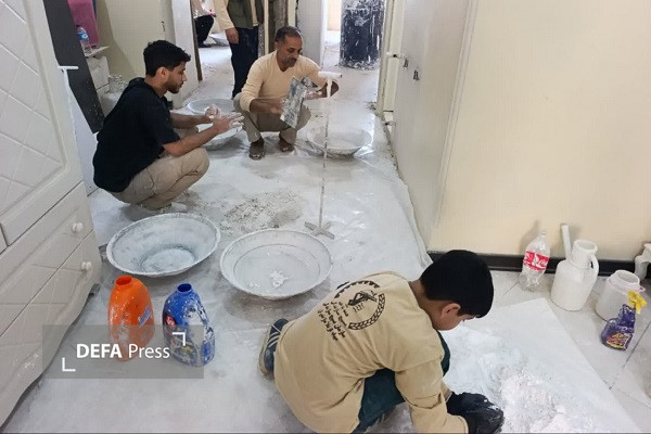 بازسازی خانههای آسیبدیده تهران با همت جهادگران تنکابنی بازسازی خانههای آسیبدیده تهران با همت جهادگران تنکابنی