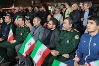فیلم/ جلوه‌های حماسی از گرامیداشت سالروز تاسیس سپاه پاسداران در اردبیل