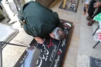 تصاویر/ غبارروبی مزار شهدا در زنجان برگزار شد