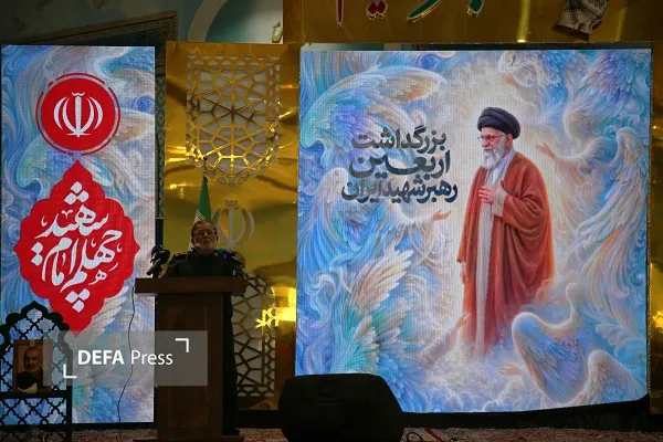 مراسم چهلم رهبر شهید خراسان شمالی