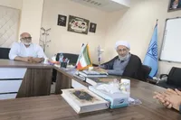نشست مسئولان دفتر حفظ آثار شهرستان‌های قزوین و بوئین‌زهرا با مسئول نهاد نمایندگی ولی‌فقیه در دانشگاه‌های استان