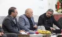 دیدار مسئولین لرستان با جانباز دفاع مقدس