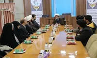 بازدید هیات دانشگاه شهید بهشتی تهران از بنیاد پژوهش‌های آستان قدس رضوی