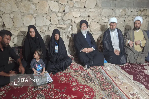دیدار با خانواده شهدا در کهگیلویه و بویراحمد
