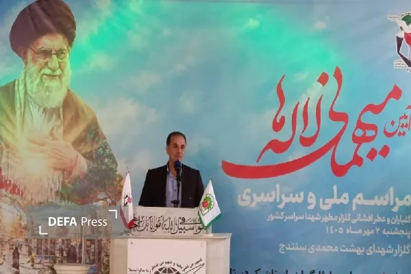 مردم کردستان با تقدیم ۵۶۵۵ شهید پای آرمان‌های ایران اسلامی ایستاده‌اند
