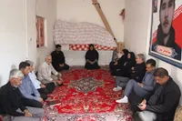 تأکید مدیرکل بنیاد شهید کرمان بر خدمت‌رسانی عدالت‌محور/ دیدار با خانواده شهدا در بخش صوغان+ تصاویر