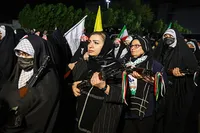 برگزاری رزمایش «جان‌فدایان ایران» با حضور حماسی بانوان در اهواز